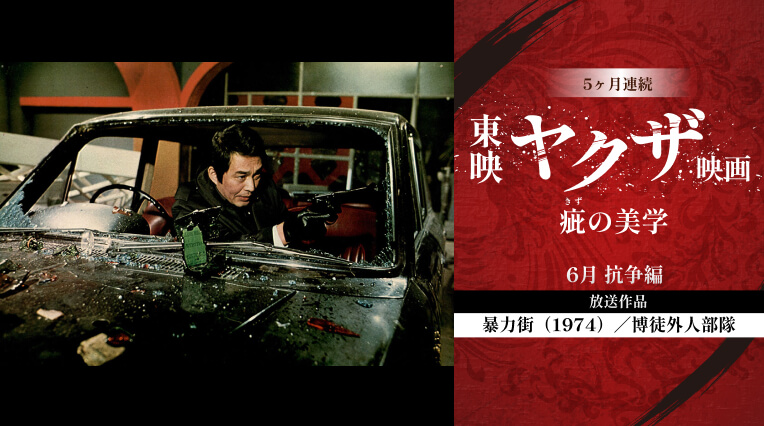 5ヶ月連続 東映ヤクザ映画 疵の美学